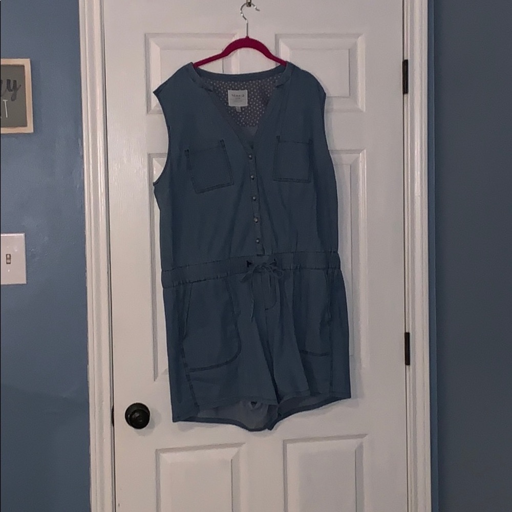 Torrid Denim Romper
